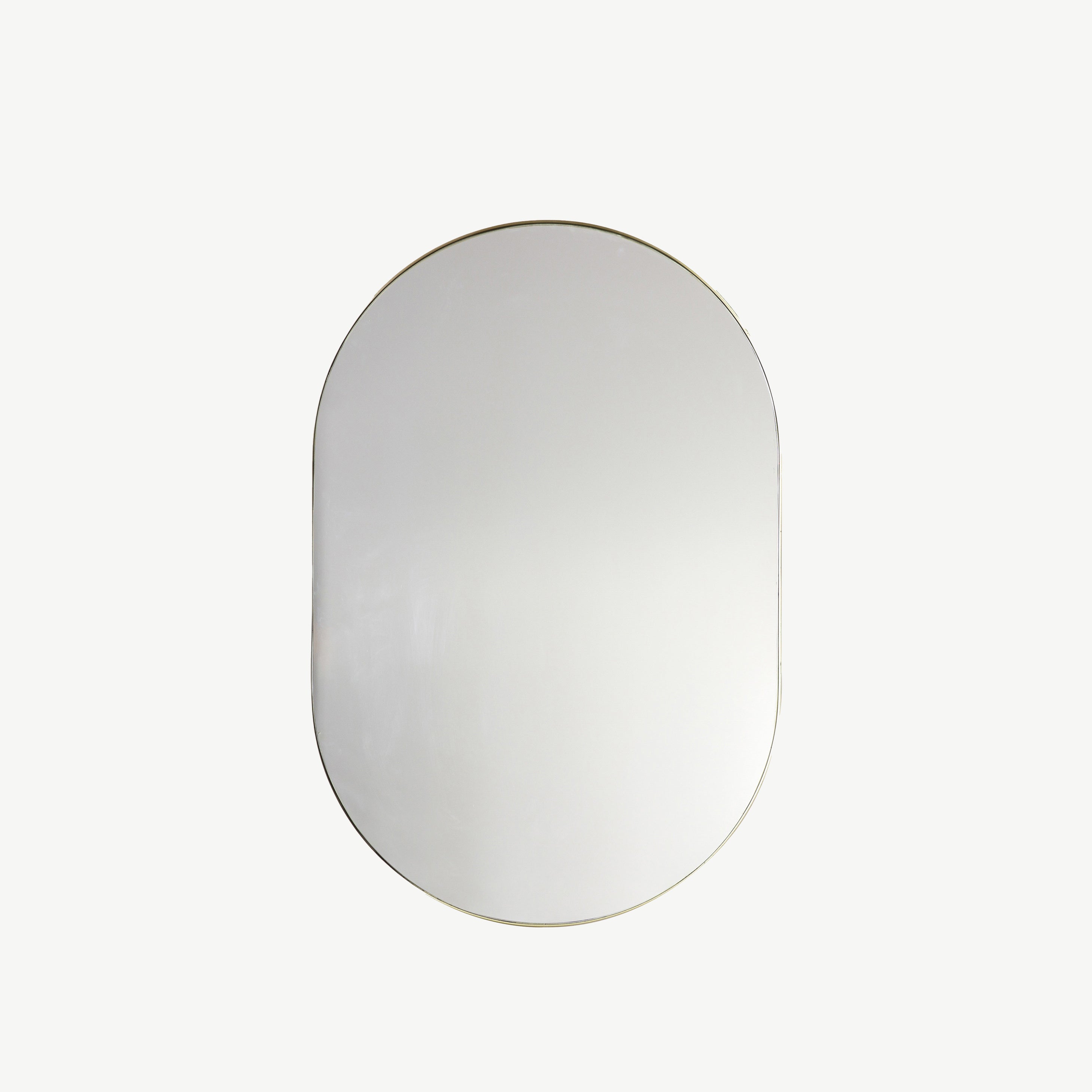 Oval Champagne Mirror