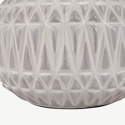 Warm White Aztec Table Lamp