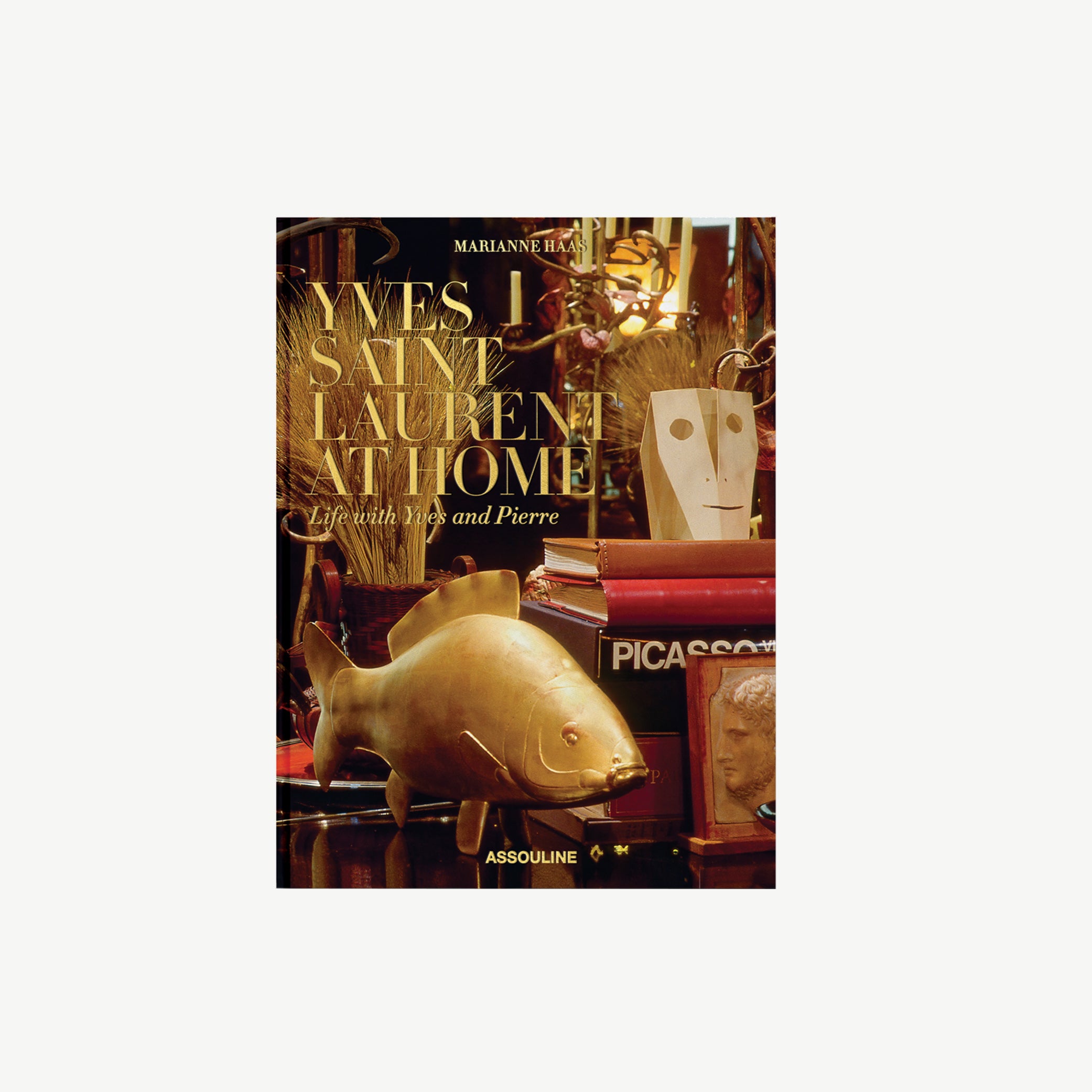 Assouline yves saint laurent at home book