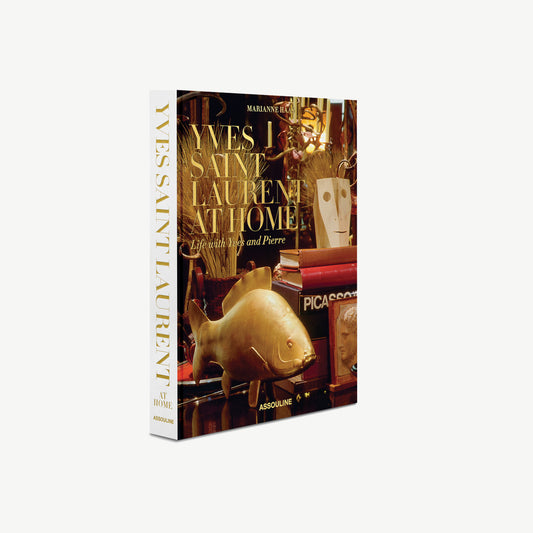 Assouline yves saint laurent at home book