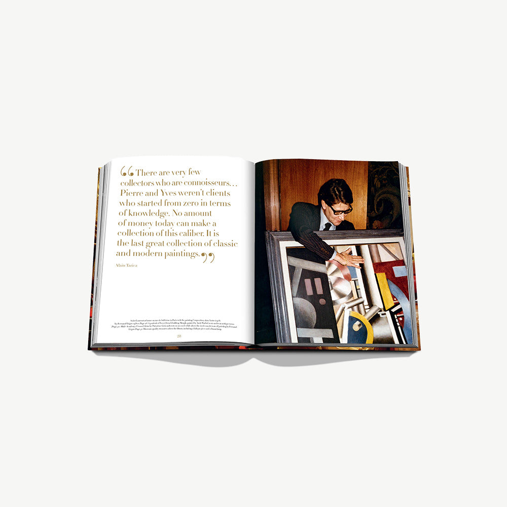 Assouline yves saint laurent at home book