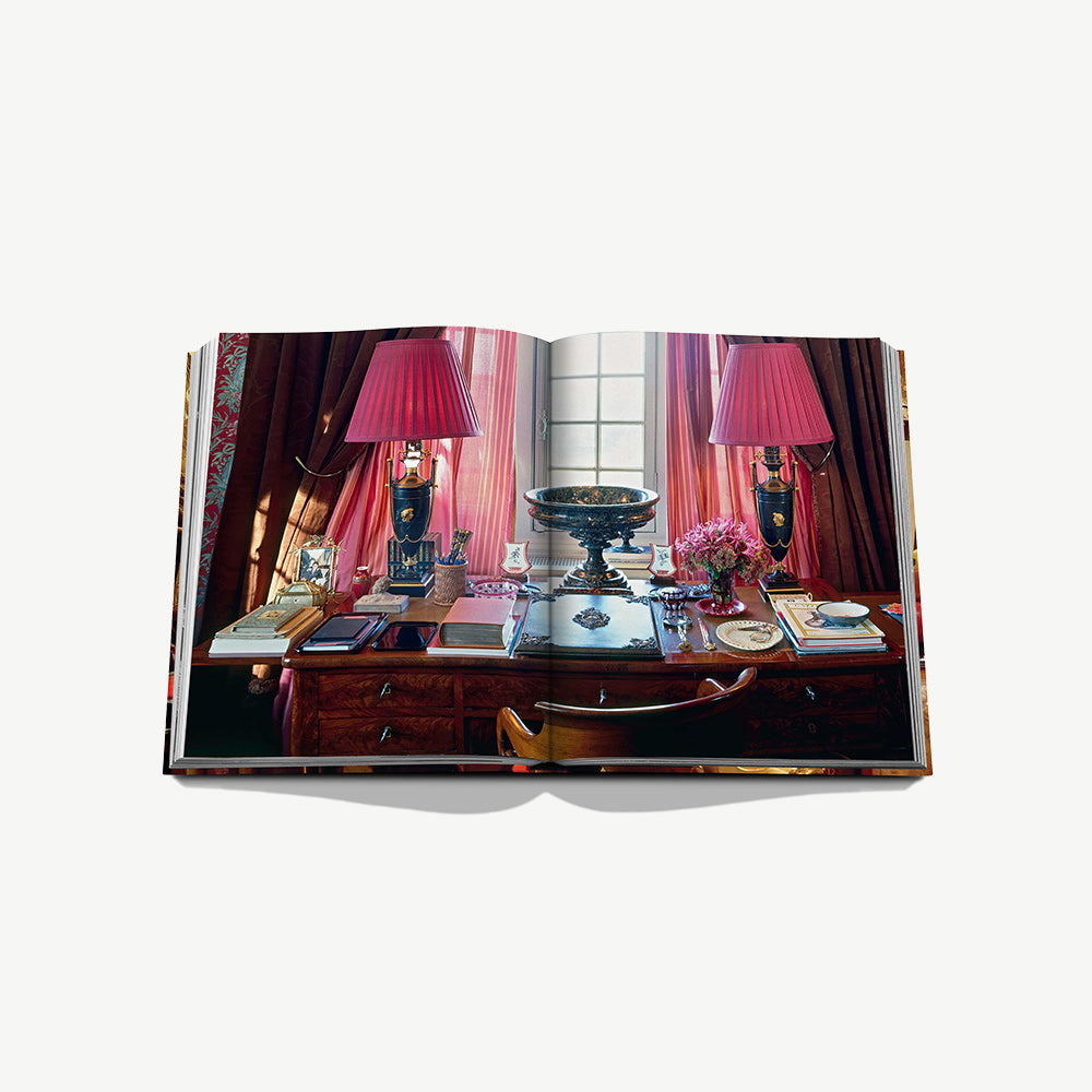 Assouline yves saint laurent at home book