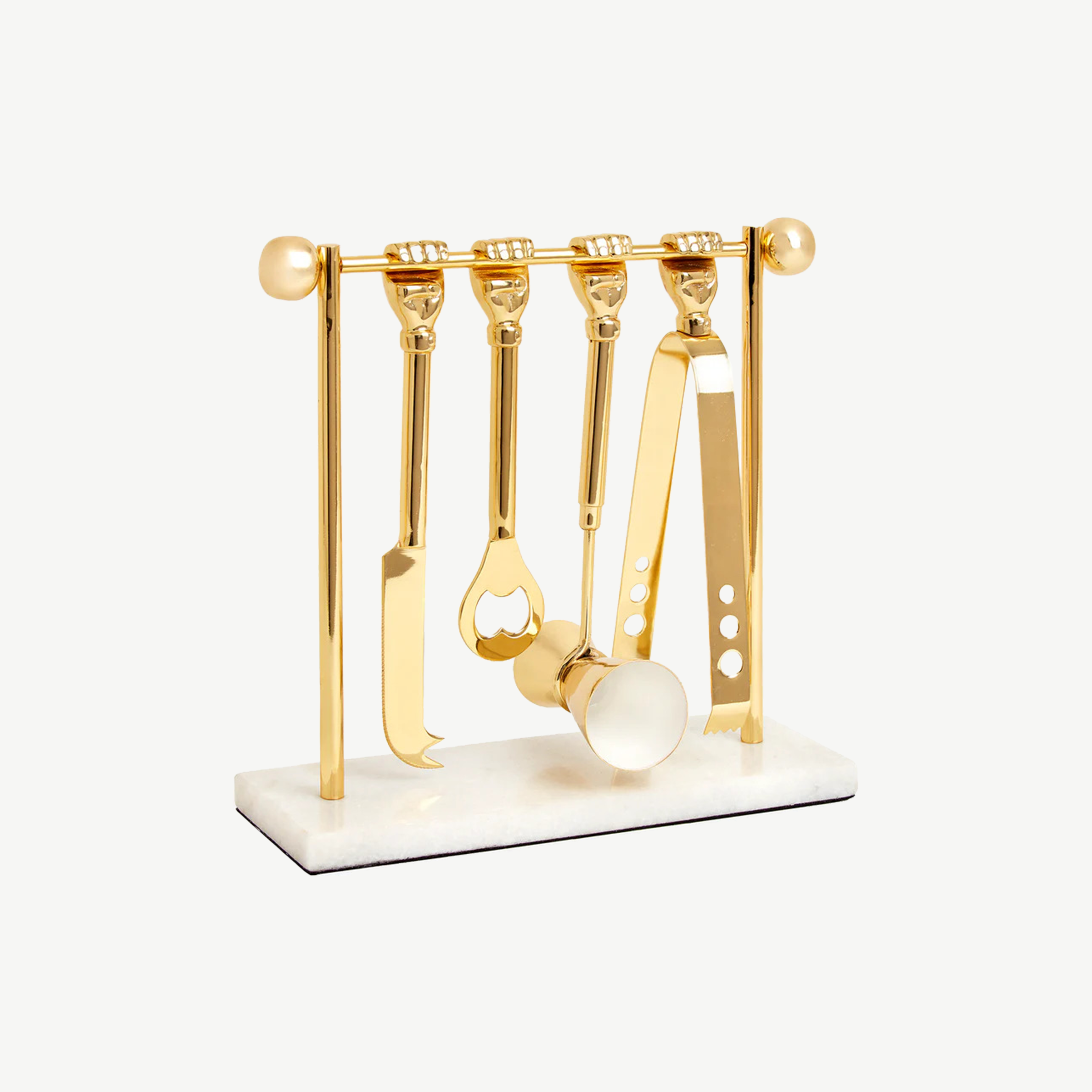 Jonathan Adler Barbell Barware Set