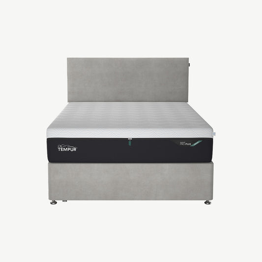 TEMPUR® Buckingham Conti Drawer Divan in Silver