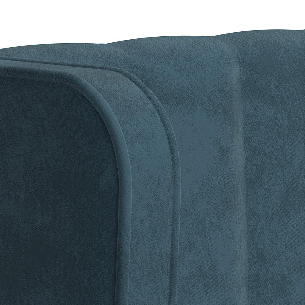 TEMPUR®  Wickham headboard in Teal Velvet