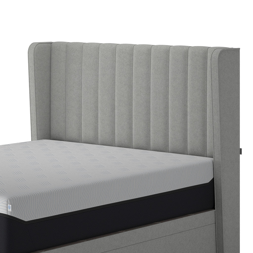 TEMPUR®  Wickham headboard in Light Grey