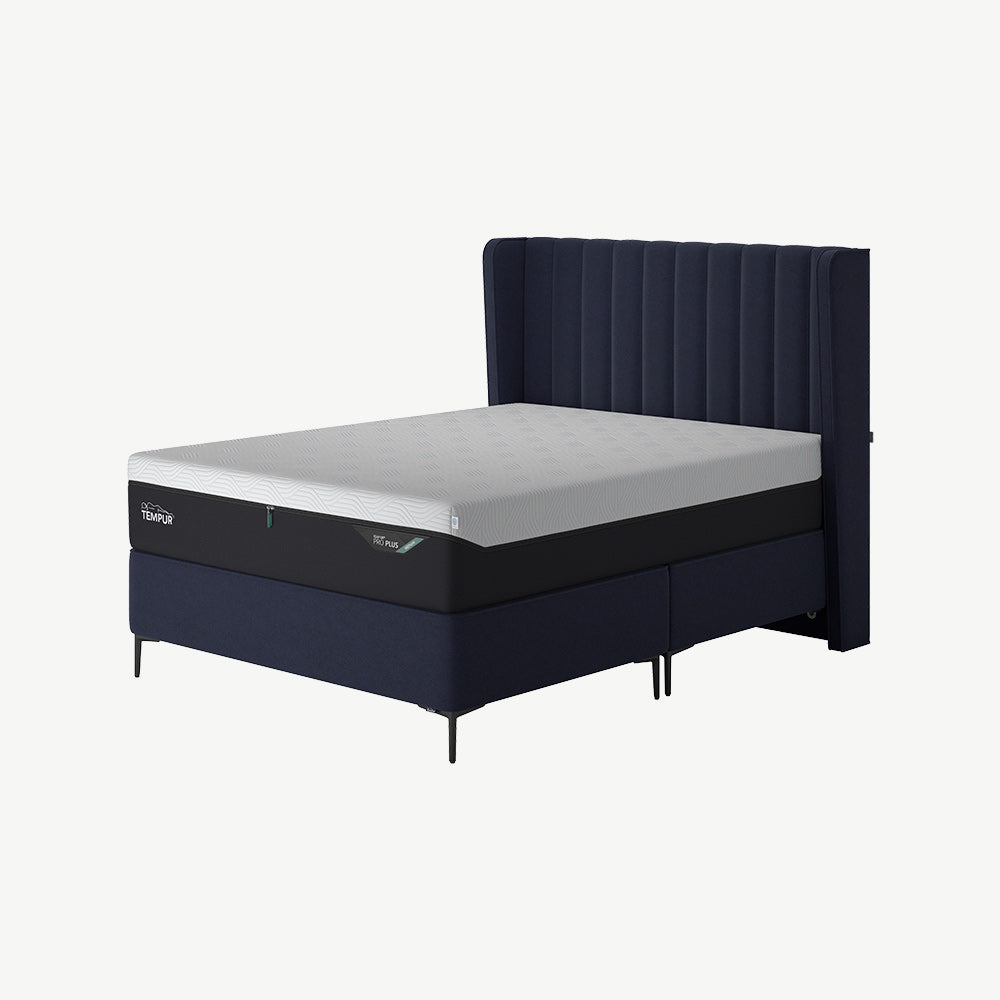 TEMPUR® Suffolk Slim Divan in Dark Blue