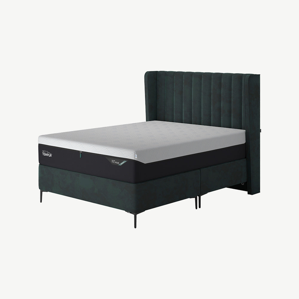 TEMPUR® Suffolk Slim Divan in Emerald