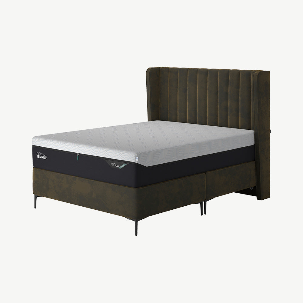 TEMPUR® Suffolk Slim Divan in Olive