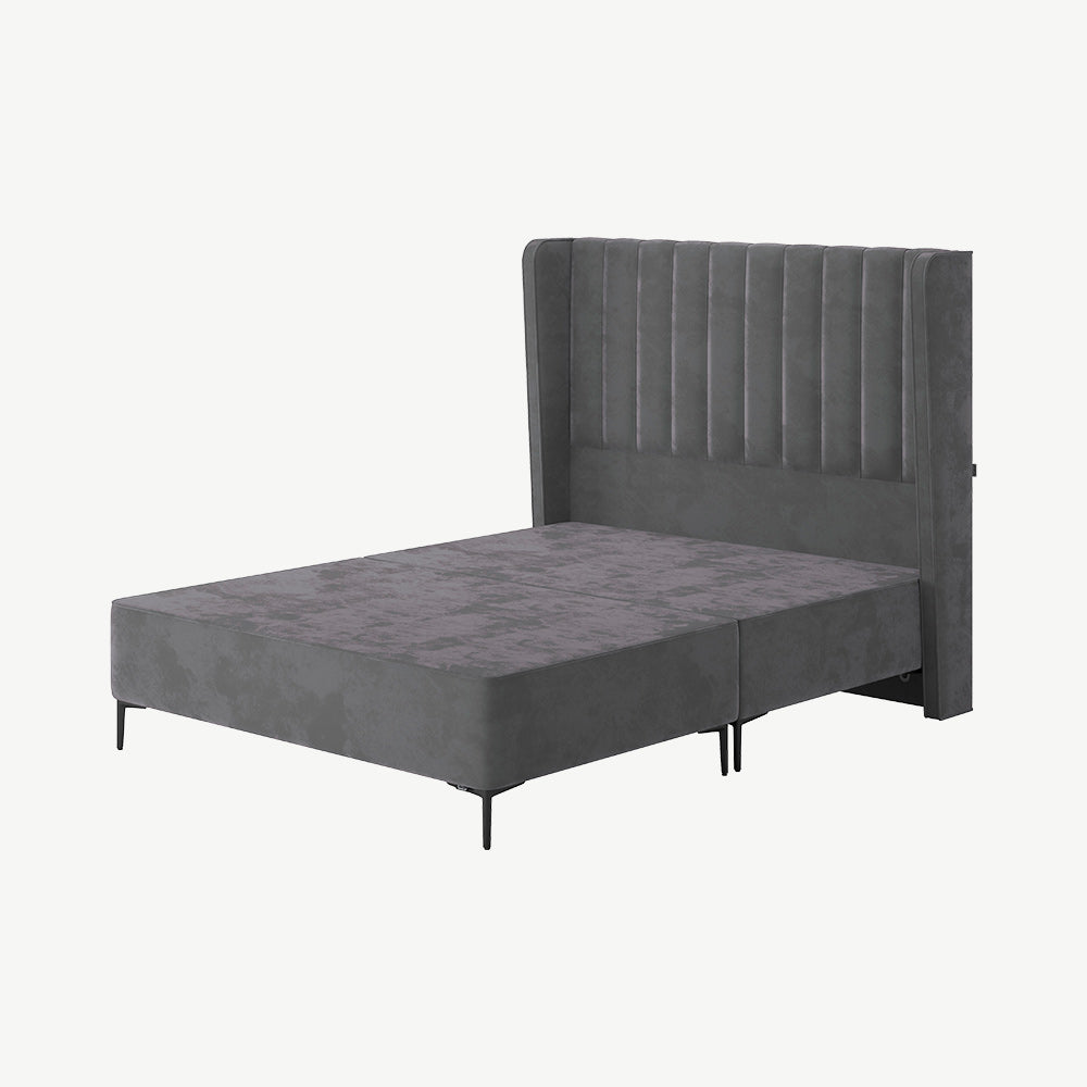 TEMPUR® Suffolk Slim Divan in Armour