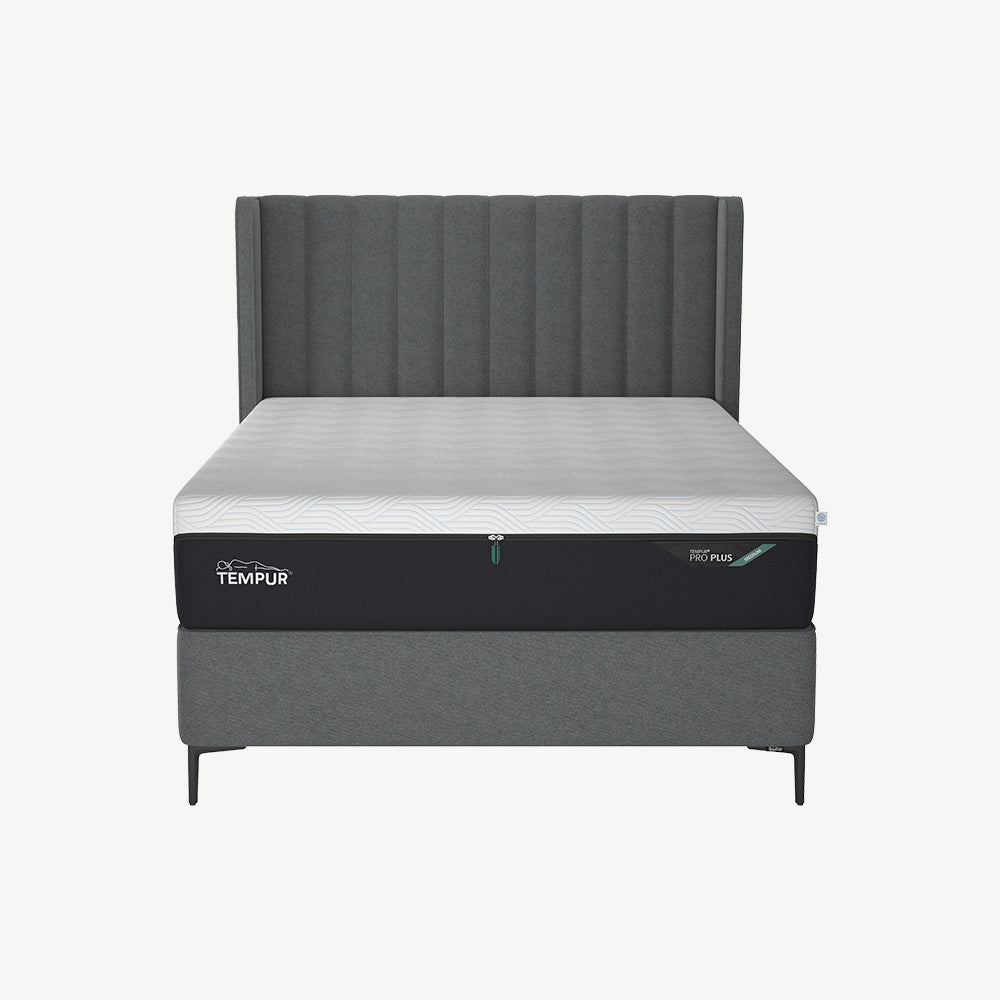 TEMPUR® Suffolk Slim Divan in Dark Grey