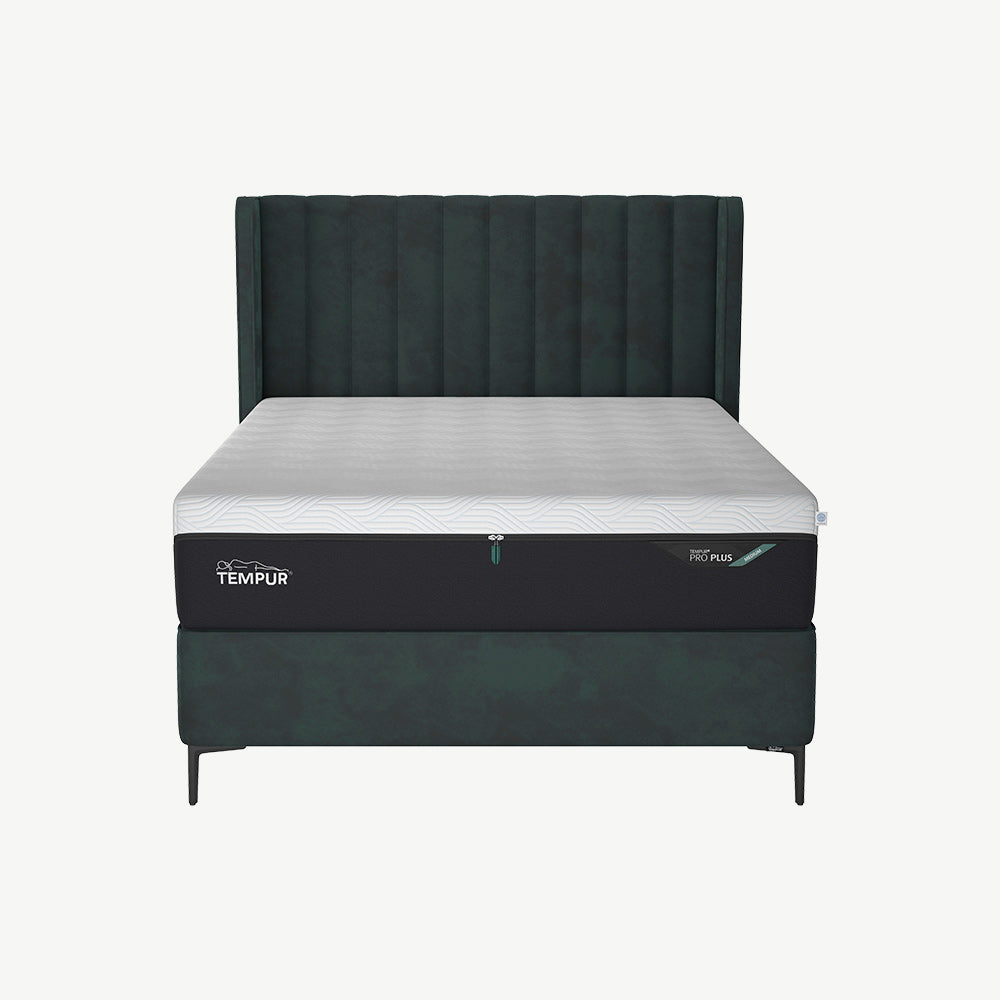 TEMPUR® Suffolk Slim Divan in Emerald