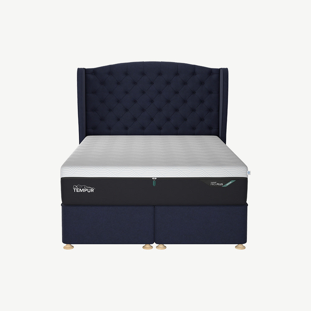 TEMPUR® Suffolk Divan with Drawers in Dark Blue