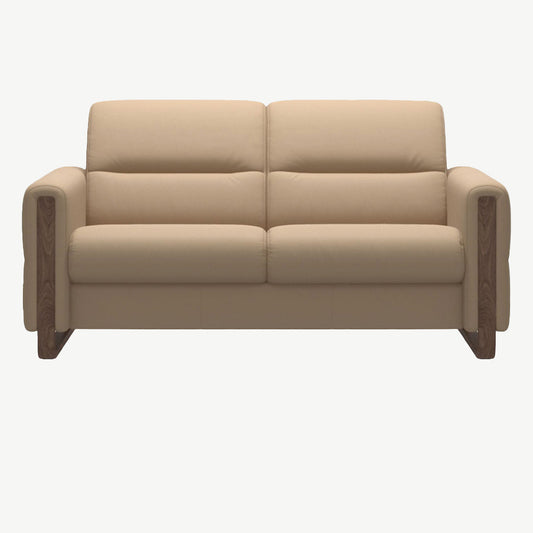 Stressless® Fiona Wood Arm 2 Seater Sofa